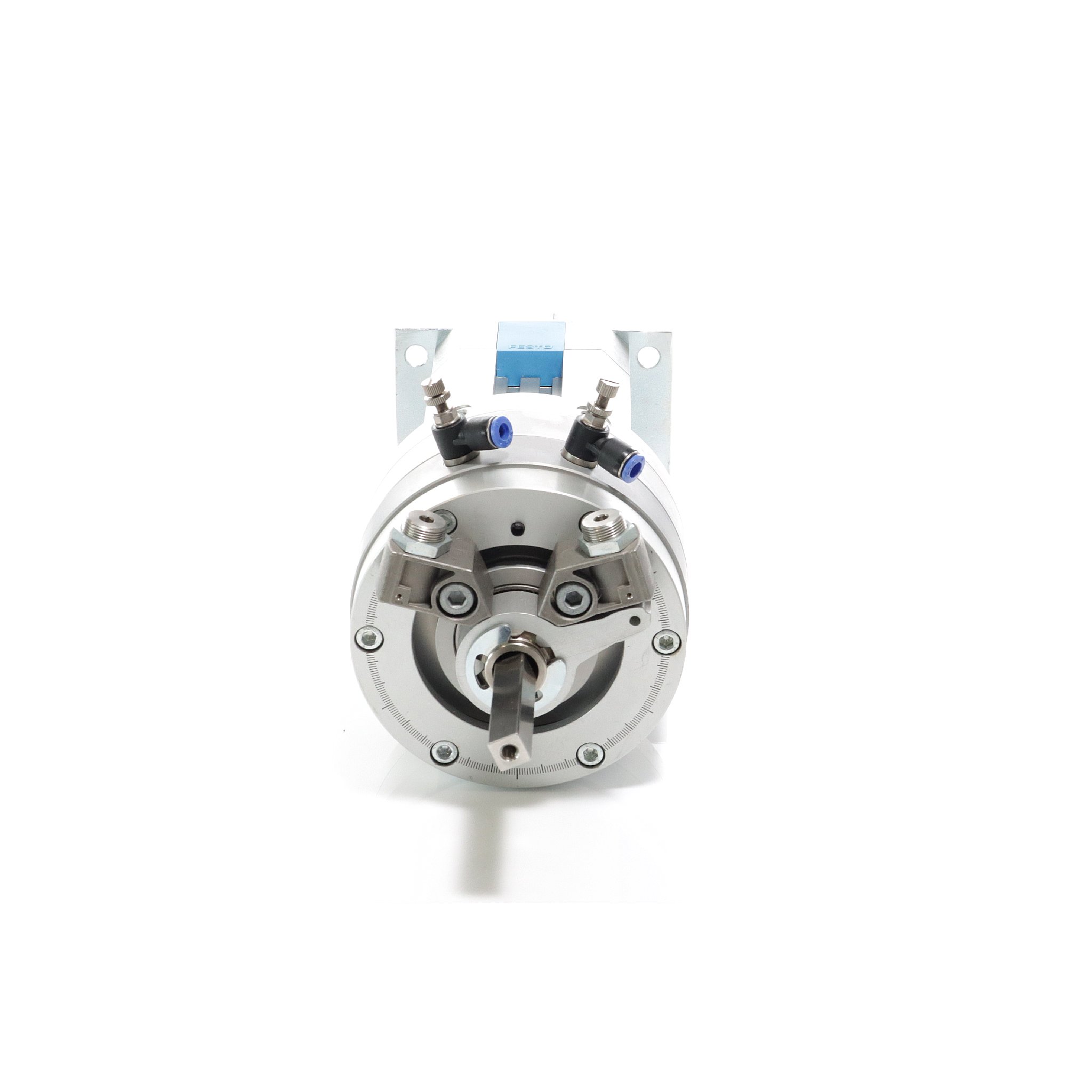 Pneumatic rotary actuator, double-acting 556546 Refurbished